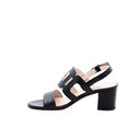 ALBANO - Sandales à talon moyen - Noir
