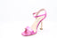 ALBANO - Sandales à talon métallisé - Fuchsia