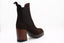 ALBANO - Bottines en suède - Marron foncé