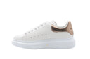 ALEXANDER MCQUEEN - Oversized Sneaker - Blanc & Rose métallique