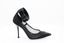 ALEXANDER MCQUEEN - Punk 105 Anckle Strap Pump - Black