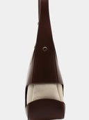 Sac à main - Marron & Blanc