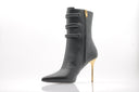 BALMAIN - Alma Boots - Noir et Doré