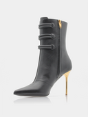 Alma Boots - Noir/Doré