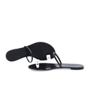 CASADEI® - Mules plates avec strass - Noir