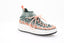 CHLOE - Nama Sock Sneaker - Vert/Orange