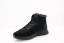 ECCO - Baskets montantes en cuir nubuck - Noir