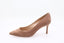 GIANVITO ROSSI - Escarpin en daim - Praline