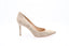 Escarpins Gianvito Rossi 85 Pump en cuir suède beige avec talon de 8.5 cm