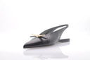 LANVIN - Bow Flat Slingback - Noir