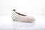 LANVIN - Ballerine Shearling Merinos - Beige