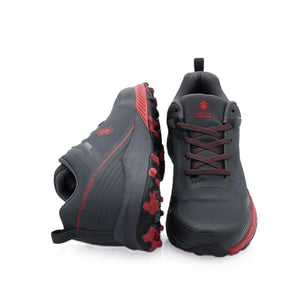 LUMBERJACK - Jessie 1PR Baskets sport imperméable - Gris fincé/Rouge