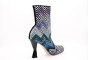 MISSONI - Gea Boot Chevron Wave - Bleu et Violet