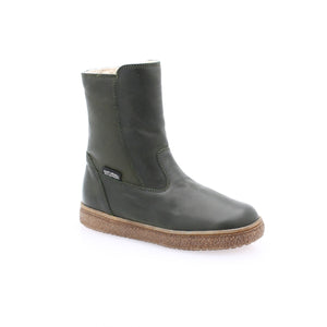 NATURINO - Tunderie Bottines fille en cuir - Dark Green