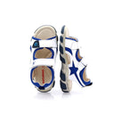 NATURINO - Sandales Garçon en cuir et toile à scratch - Norse