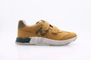 baskets NATURINO moutarde cuir enfant avec scratch
chaussures NATURINO jaunes pour enfant avec semelle blanche
baskets confort NATURINO enfant moutarde et vert logo visible