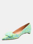 RUPERT SANDERSON - New Aga Ballerina - Blauw/Groen