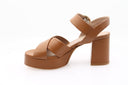 STELIO MALORI - Petra Sandale à talon - Brun