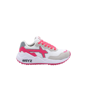 W6YZ - Baskets Filles empiècements fluo - Wolf J