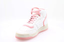 YVES SAINT LAURENT - SL80 Mid Top Sneaker - Blanche et Rose