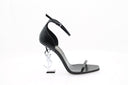YVES SAINT LAURENT - Opyum 110 Sandal - Noir/Argenté